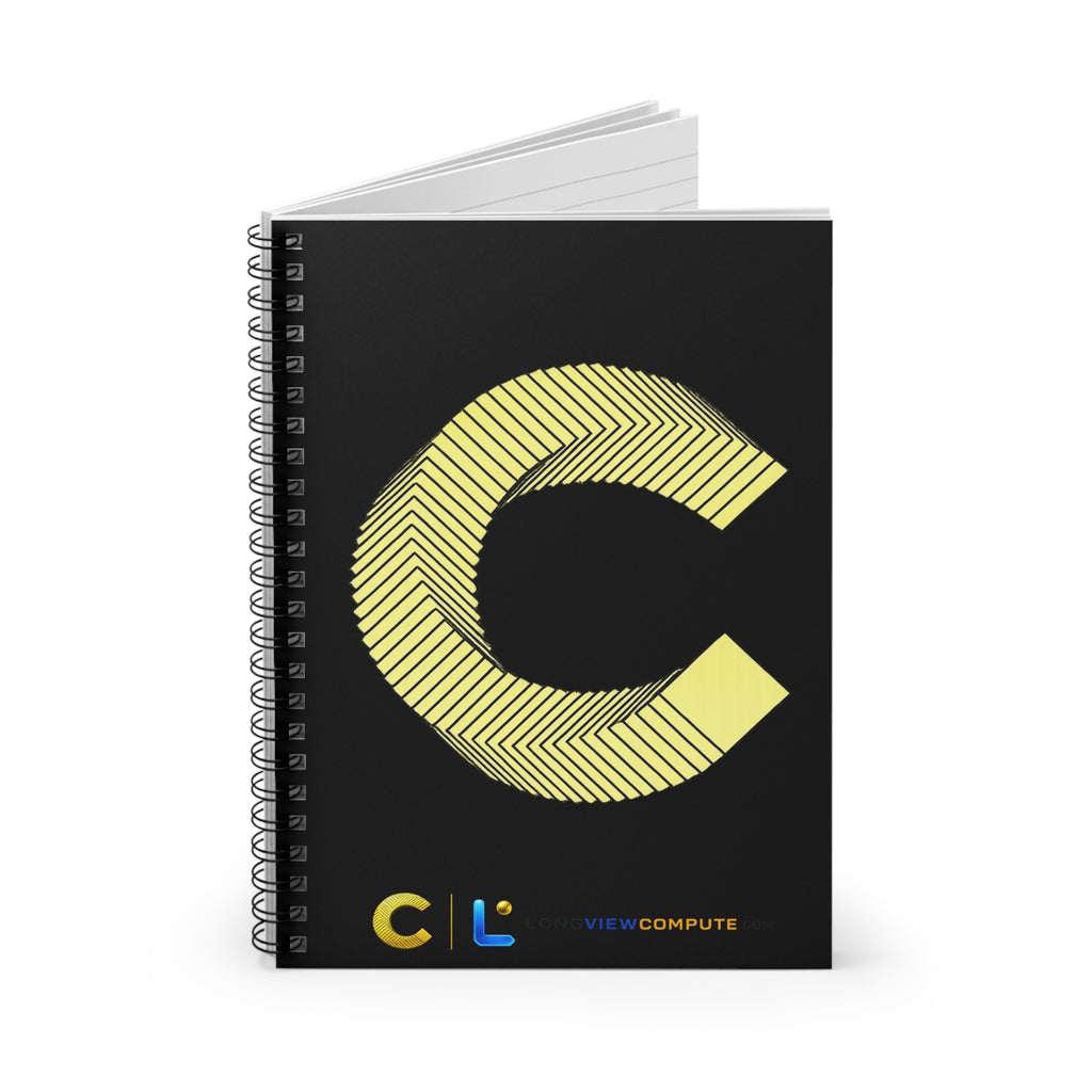 Canton Coin 'C' Spiral Notebook – Ruled Journal