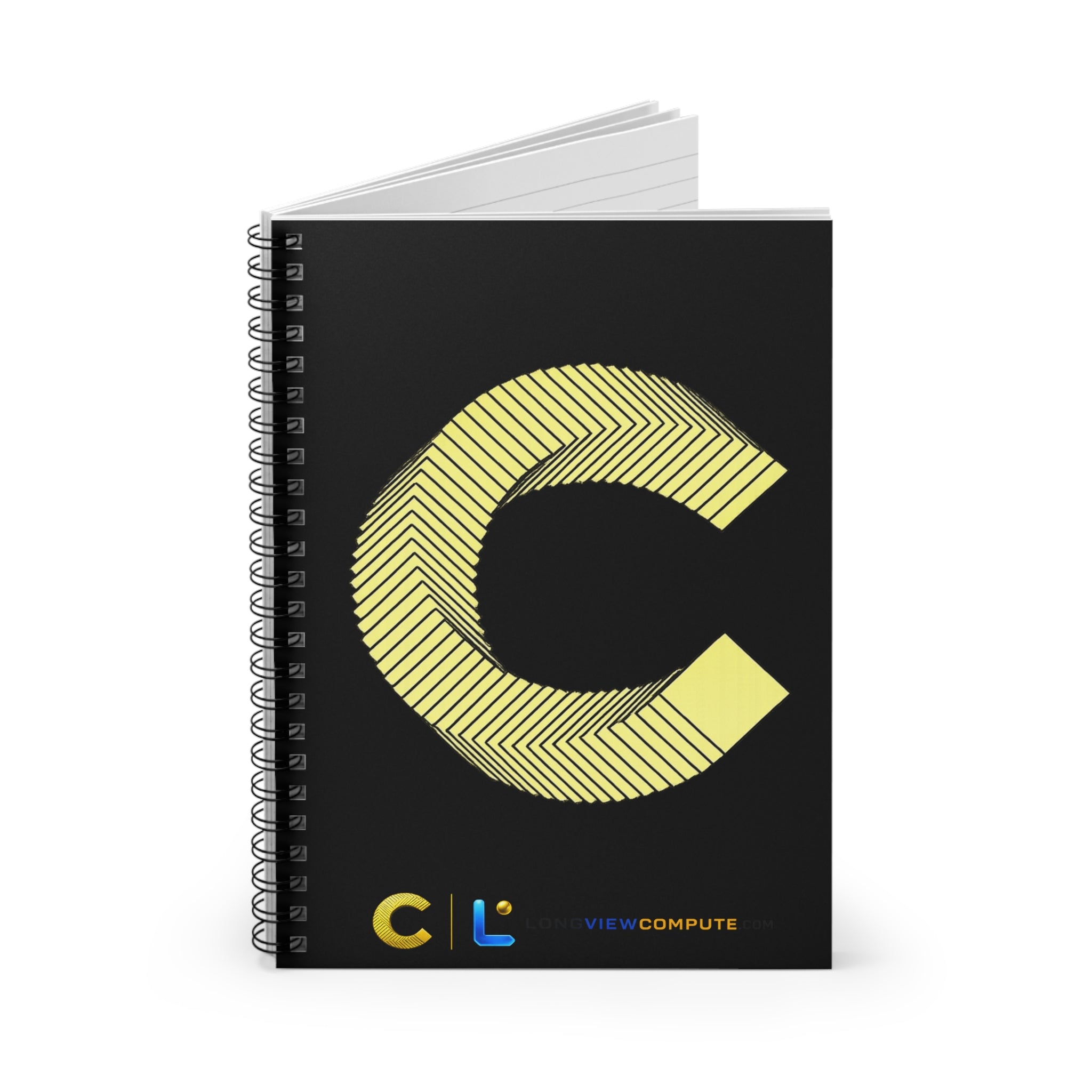 Canton Coin 'C' Spiral Notebook – Ruled Journal
