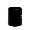 Canton Coin 'C' Mug – Gold & Blue Black Ceramic (11oz / 15oz)