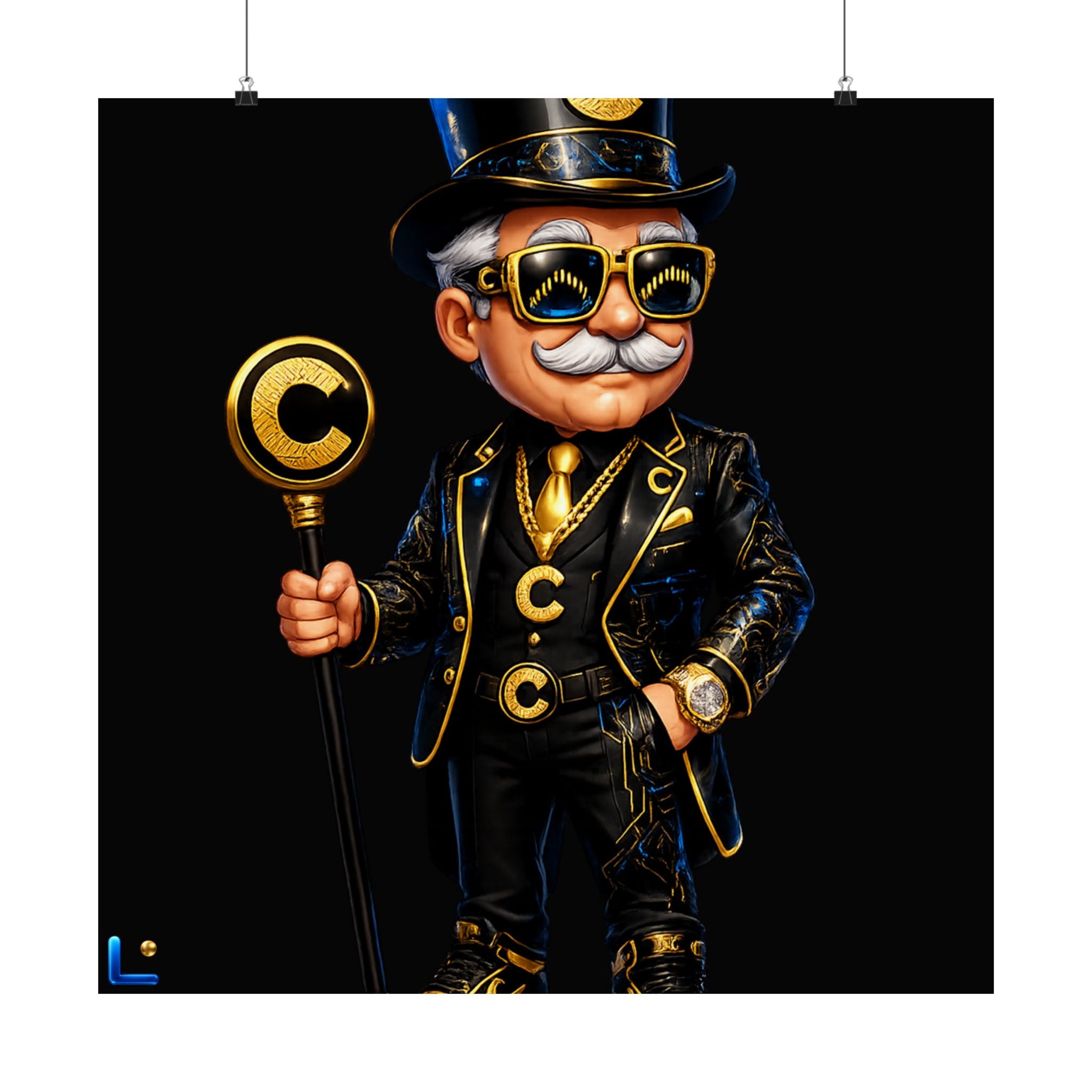 Uncle Canton Poster – Matte Mascot Wall Art