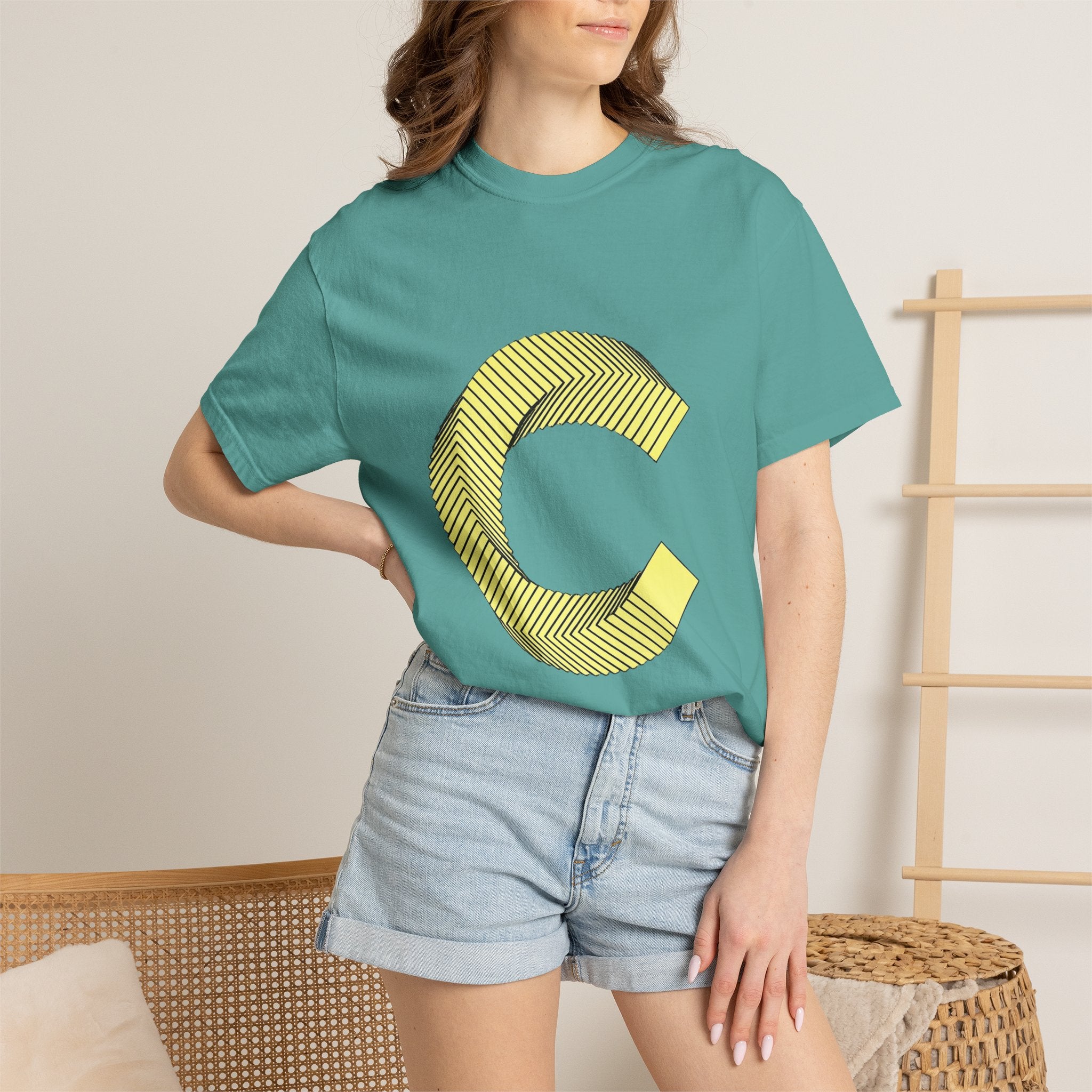 Canton Coin 'C' Garment-Dyed Tee – LongView Compute Shirt