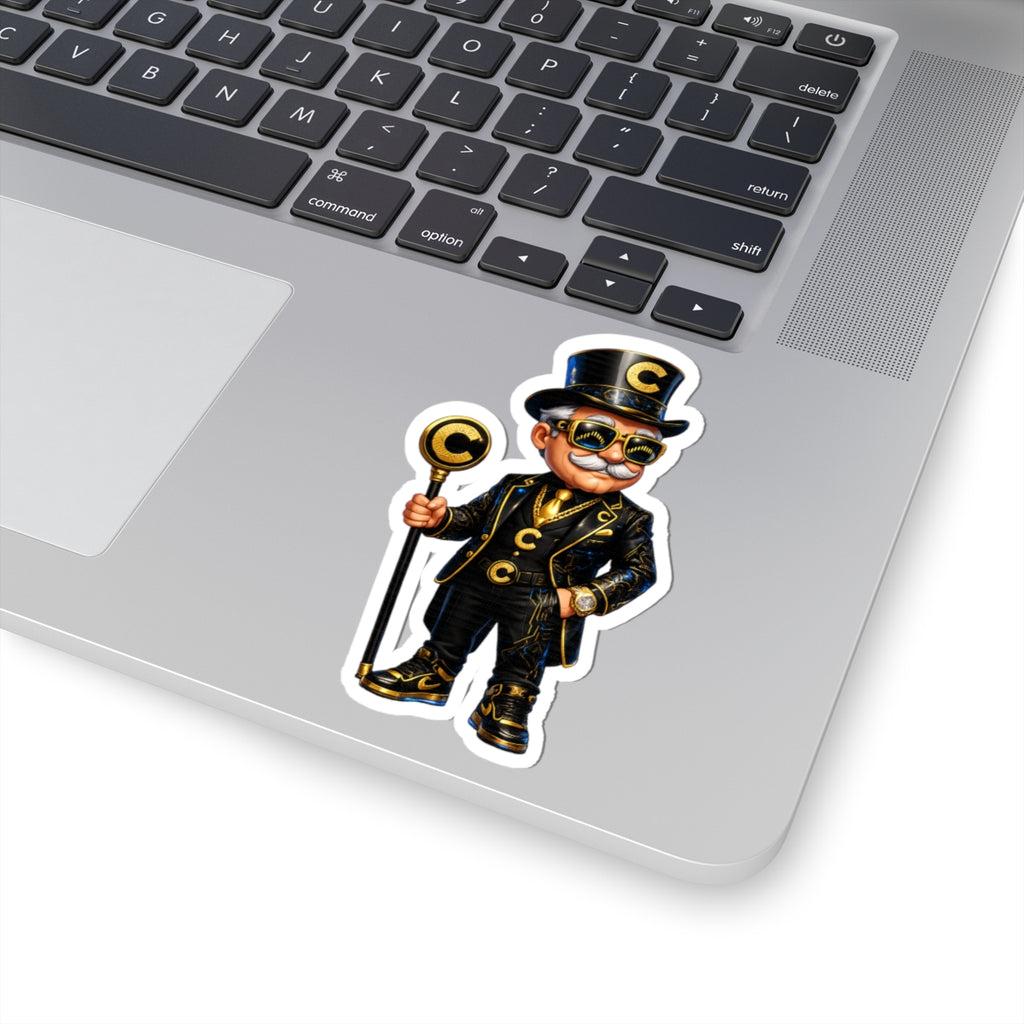 Uncle Canton Mascot Sticker – LongView Compute Die-Cut Vinyl